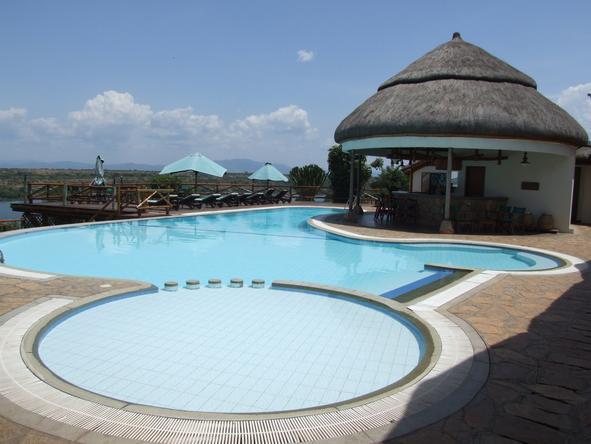 Mweya Safari Lodge - Pool 
